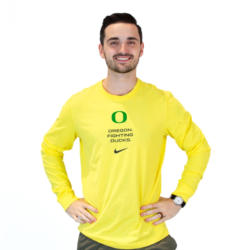 Yellow Nike Dri-Fit Cotton